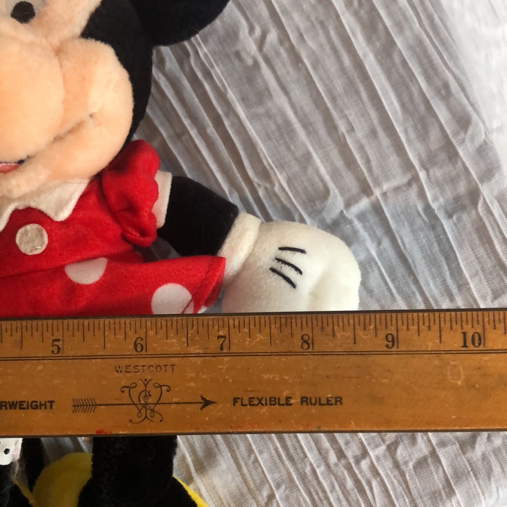 WALT DISNEY WORLD stuffed plush Minnie Mouse & ceramic hot chocolate mug w/spoon - Picture 10 of 12